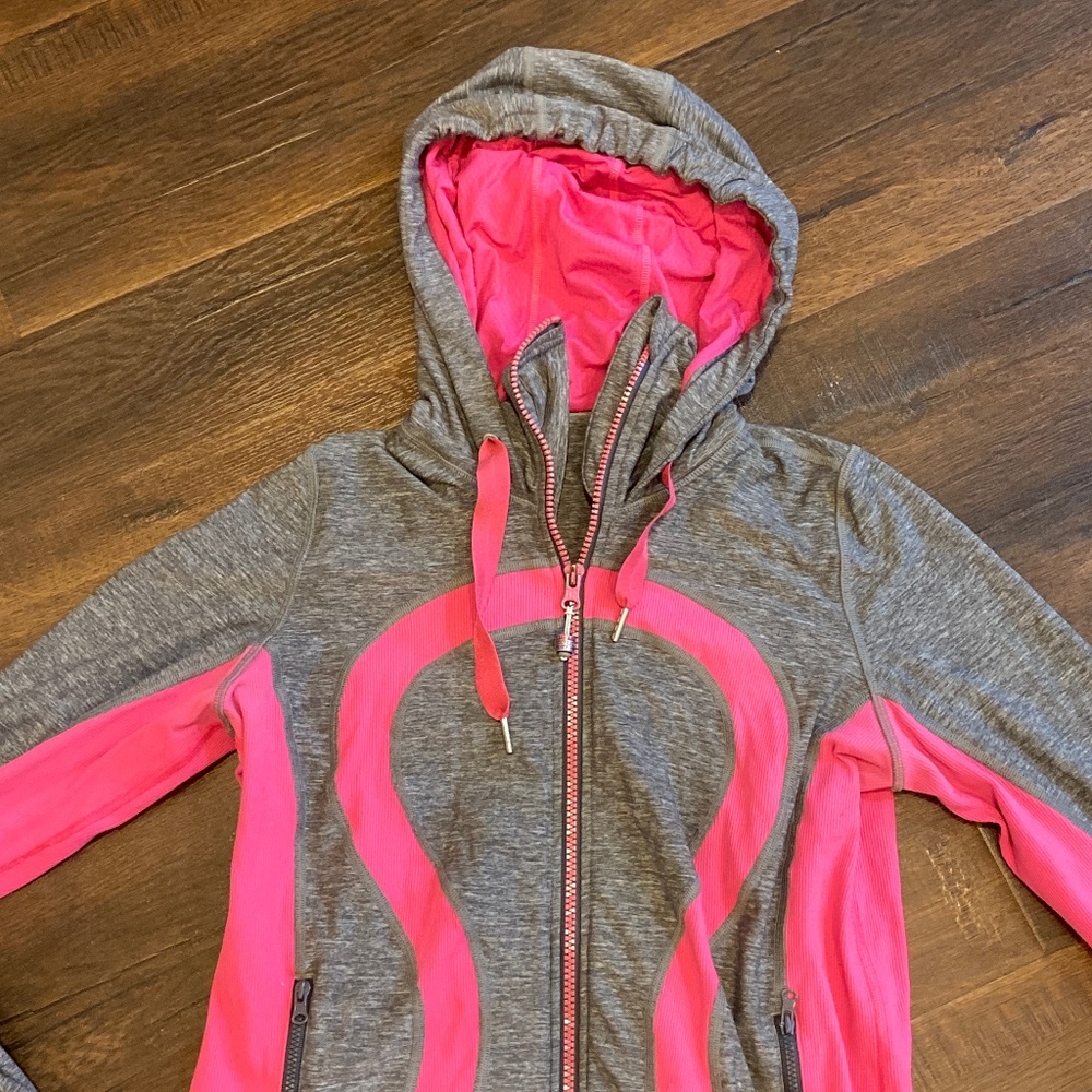Y2K RARE LULULEMON DEFINE ALIGN JACKET HOODIE SZ 6 - Picture 14 of 17